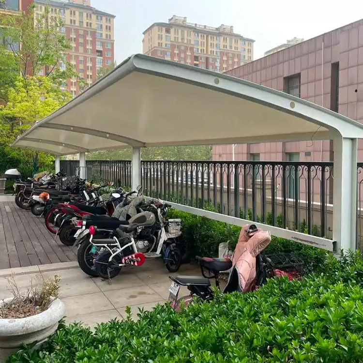 邵武县膜结构电动车棚